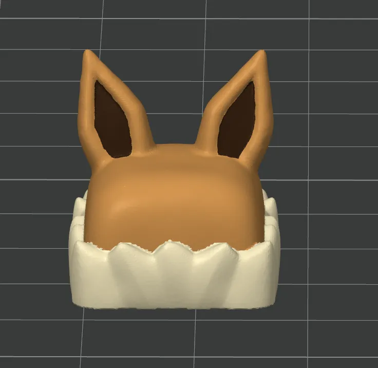 Keycap Eevee - Pokémon Acessório