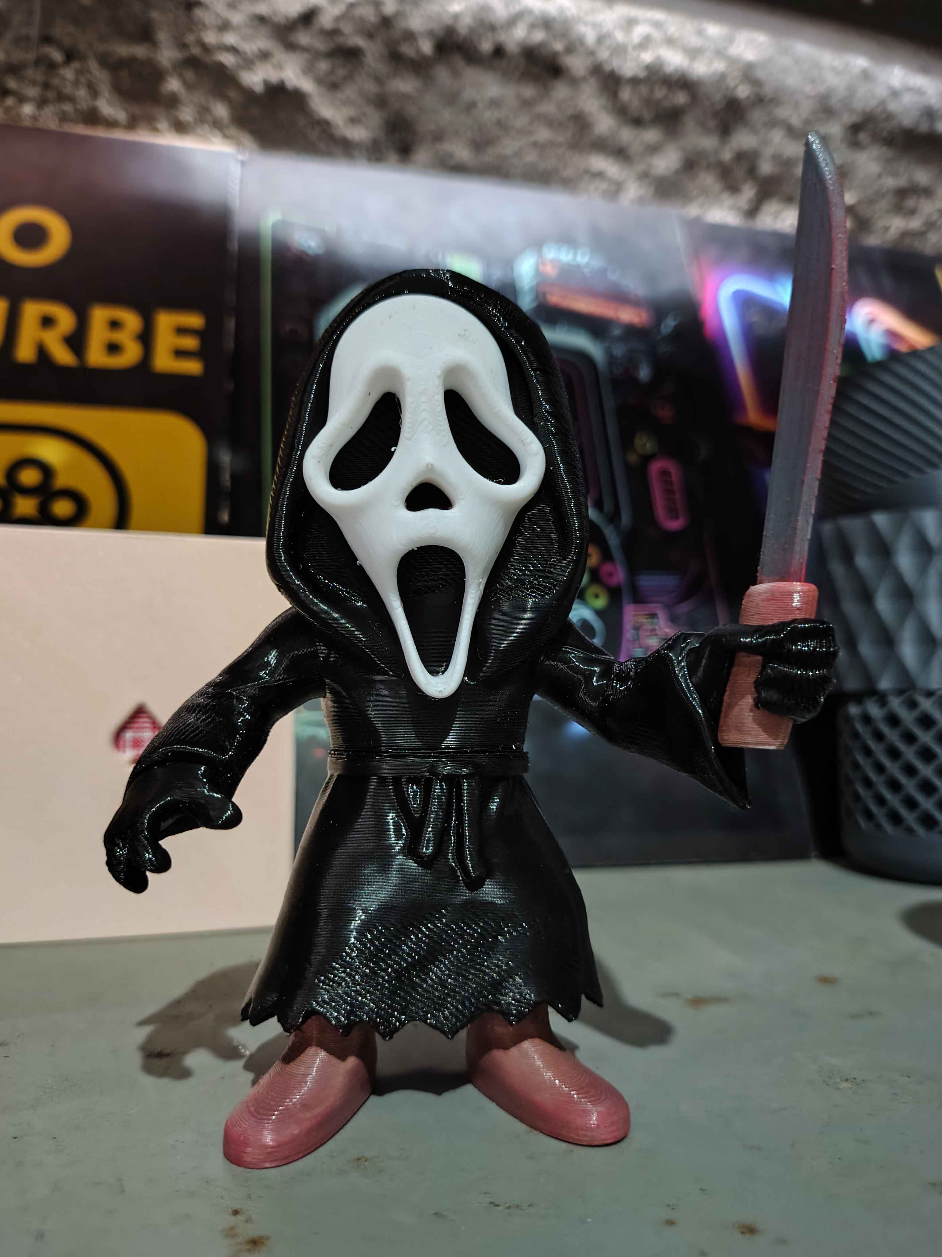 Mini Ghostface👻 - Miniatura de Terror
