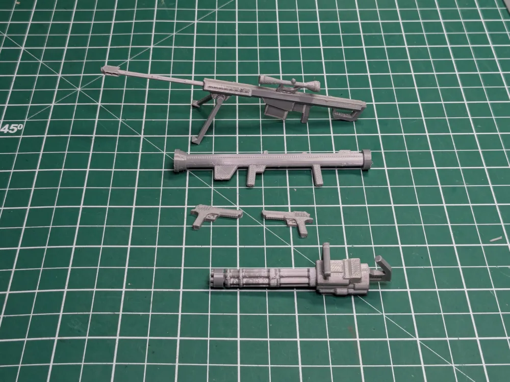 Kit de Armas Pesadas - Dummy 13 kit